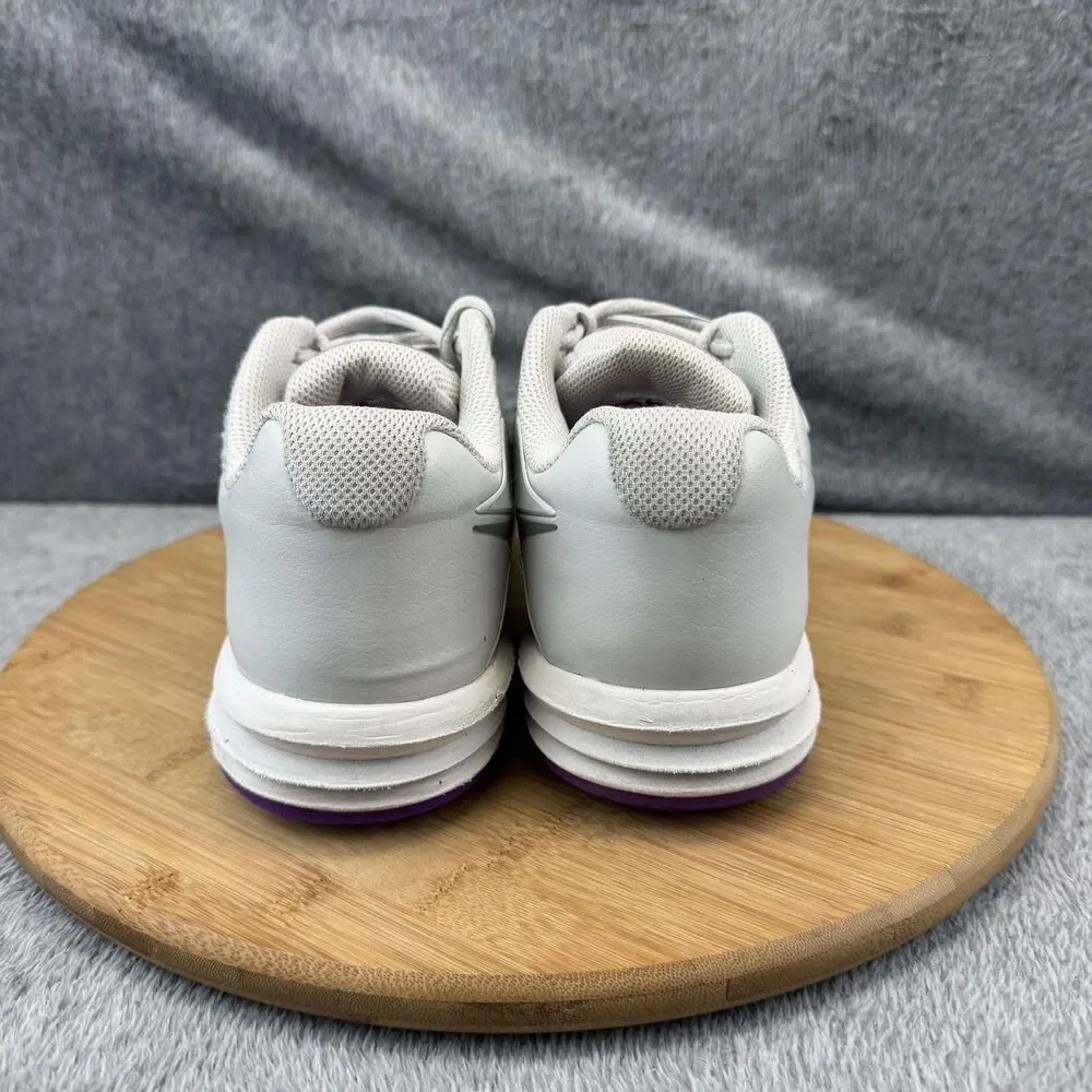 Nike Lunar Ballistec Shoes Womens Size 7.5 White Tennis Sneakers 705291-001